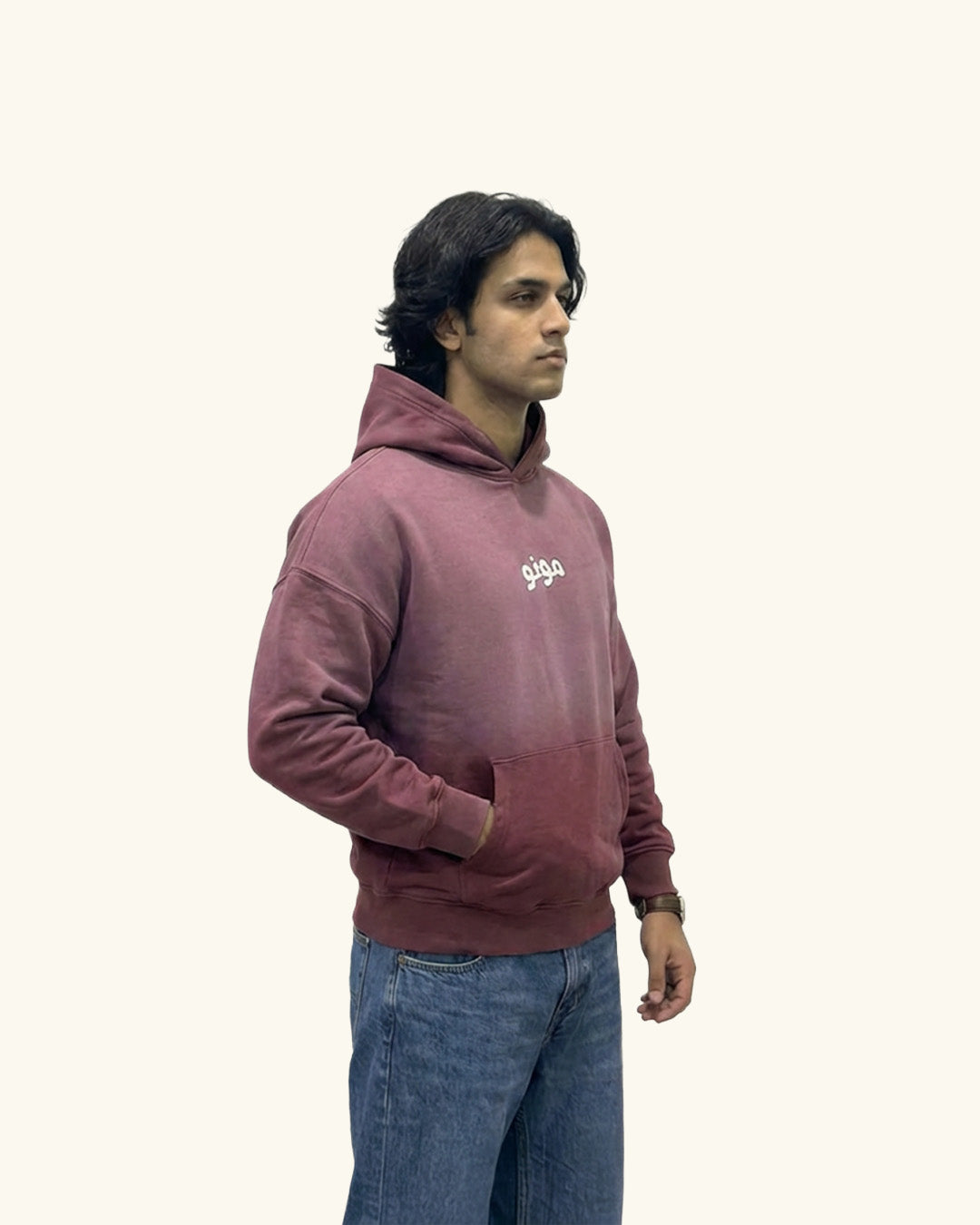 Pink Fade Hoodie