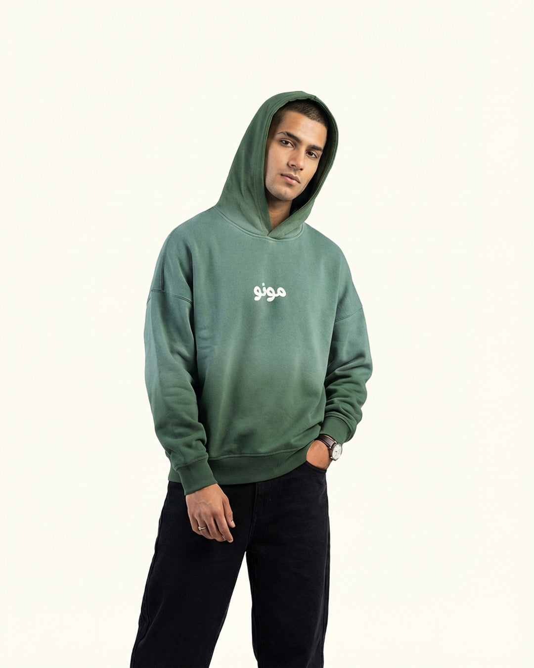 Green Fade Hoodie